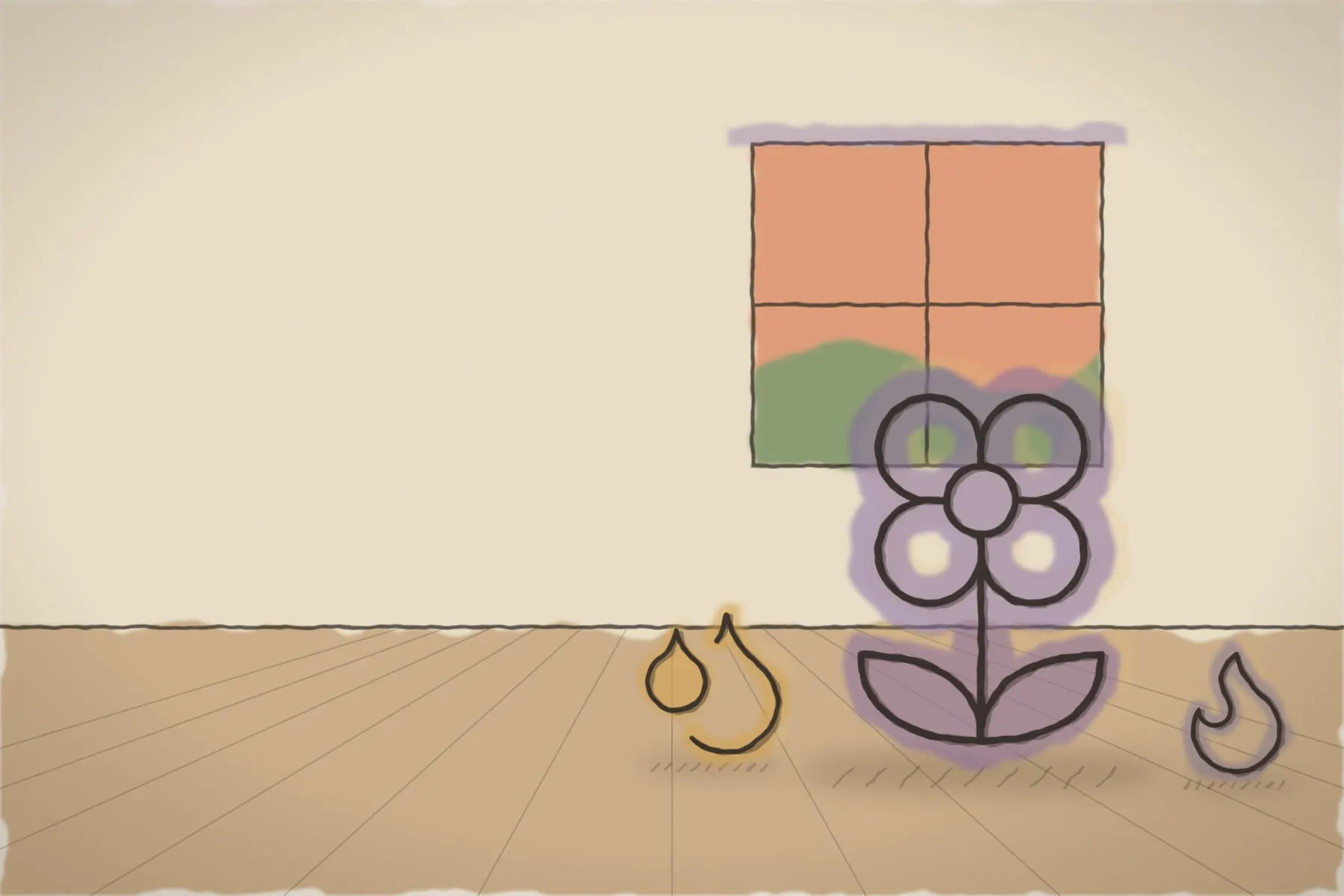 Spa Lotus DEMO, cu flori de lotus și lumânări (ilustrație)