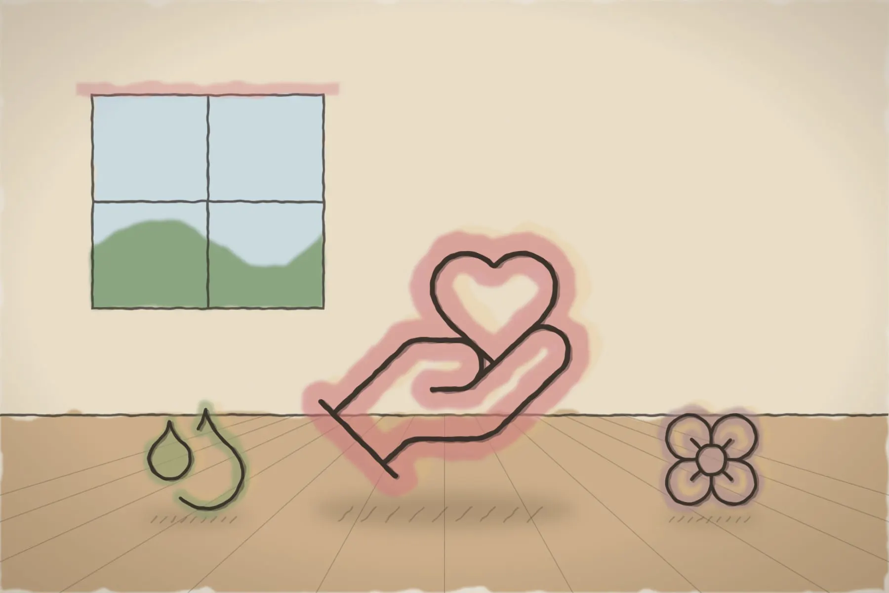 Masaj de relaxare cu ulei cald (ilustrație)